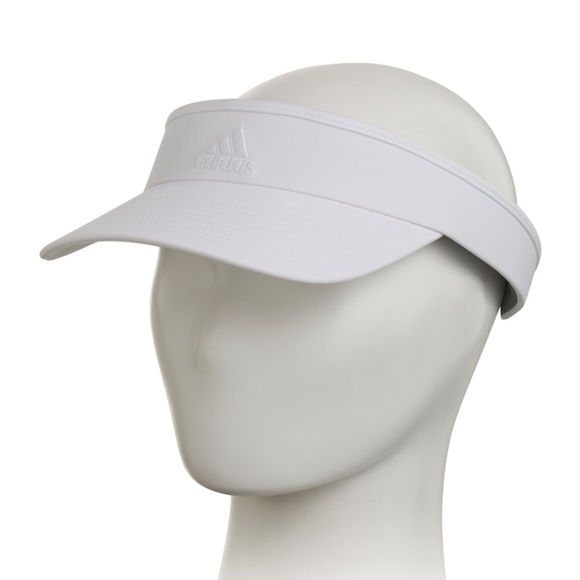 Adidas Womens White Match Visor - Picture 6 of 8